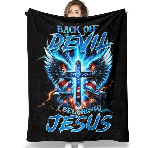 Religious Christian Soft Fleece Throw Blanket