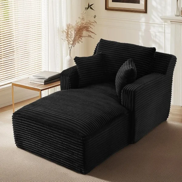 65.4" Oversized Chaise Lounge Chair Indoor