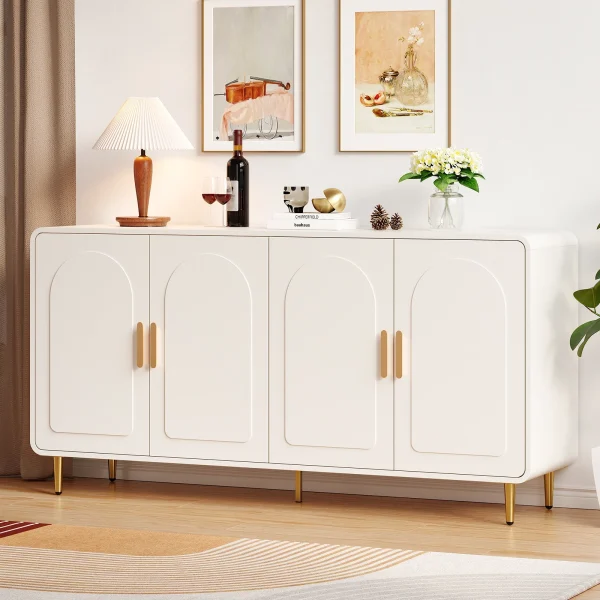 60" Sideboard Buffet Cabinet with Storage