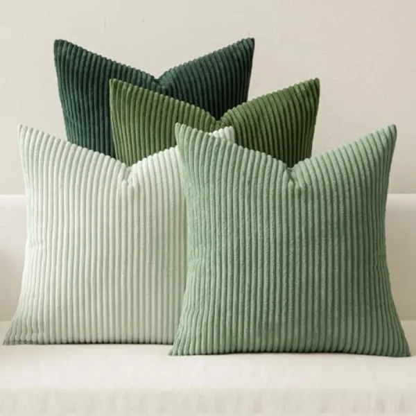 Boho Throw Pillow Covers 18x18 Inch Set of 4
