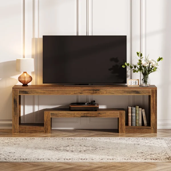 63-Inch Farmhouse Entertainment Center